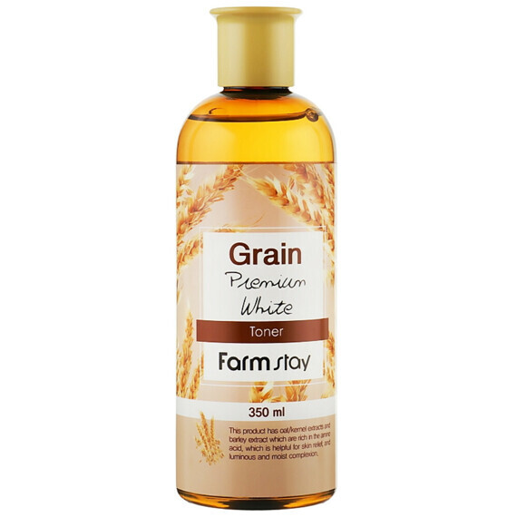 Тонер выравнивающий с экстрактом ростков пшеницы | Grain Premium White Toner FarmStay Тонер выравнивающий с экстрактом ростков пшеницы | Grain Premium White Toner FarmStay