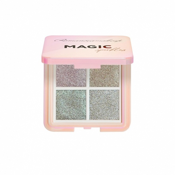 Палетка теней для век 4 Color Eyeshadow Palette Romanova Sexy MAGIC SPARKLES