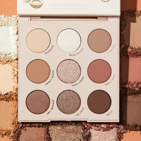 Палетка теней для век ColourPop shadow palette Going Coconuts