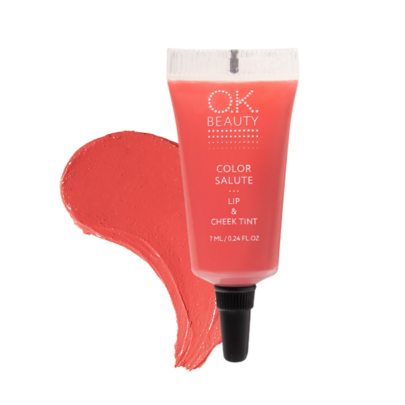 Стойкий пигмент для губ и щек СOLOR SALUTE LIP & CHEEK TINT тон TANAMI OK BEAUTY