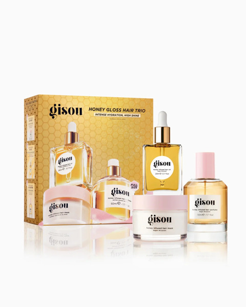 Подарочный набор Gisou honey gloss hair trio