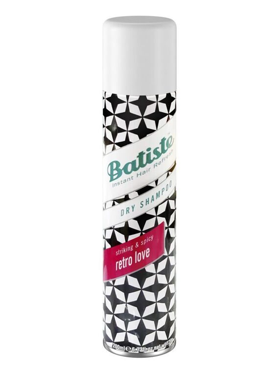 Сухой шампунь с ароматом "апельсиновый цветок" Dry Shampoo Retro Love Batiste Сухой шампунь с ароматом "апельсиновый цветок" Dry Shampoo Retro Love Batiste