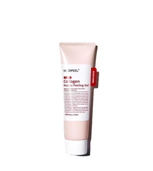 Пилинг-скатка с лактобактериями и коллагеном MEDI-PEEL Red Lacto Collagen Konjac Peeling Gel, 95ml