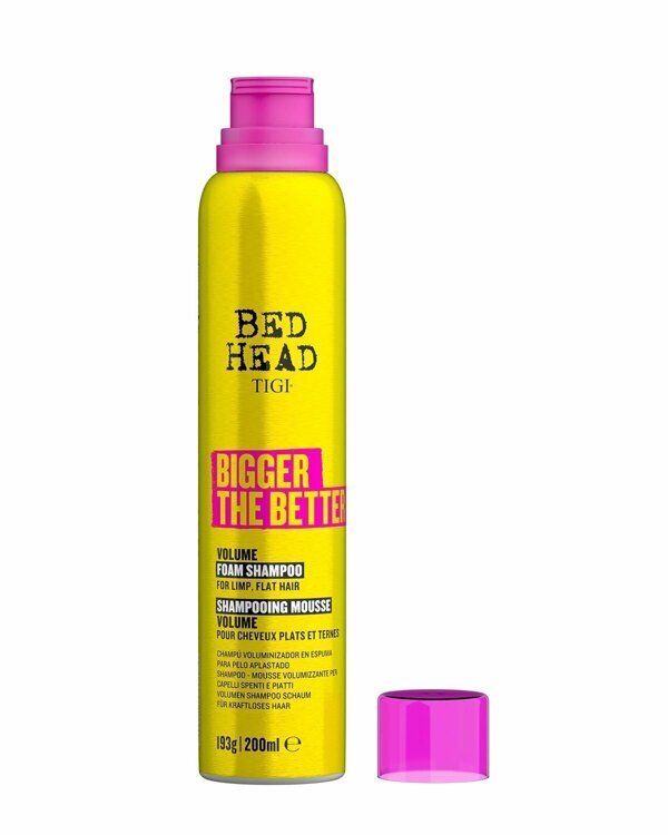 Шампунь для волос TIGI Bigger the better мусс для объема волос, 200мл Bed Head