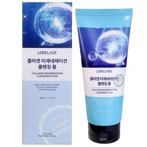 Пенка для умывания COLLAGEN Regeneration LEBELAGE Пенка для умывания COLLAGEN Regeneration LEBELAGE