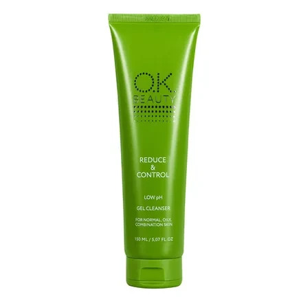 Гель для умывания с АНА/ BHA кислотами и ниацинамидом OK BEAUTY REDUCE & CONTROL