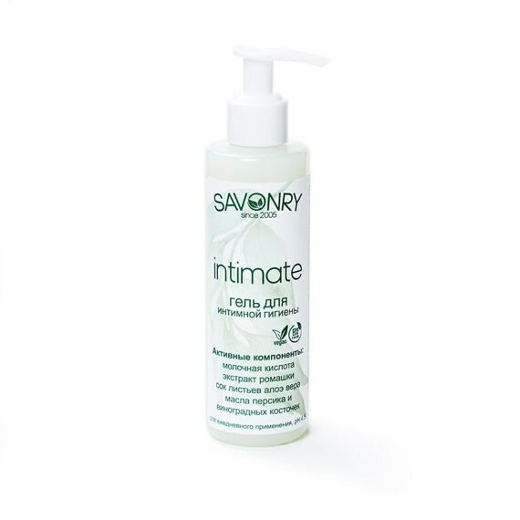 Гель для интимной гигиены Savonry Intimate, 200 мл Гель для интимной гигиены Savonry Intimate, 200 мл